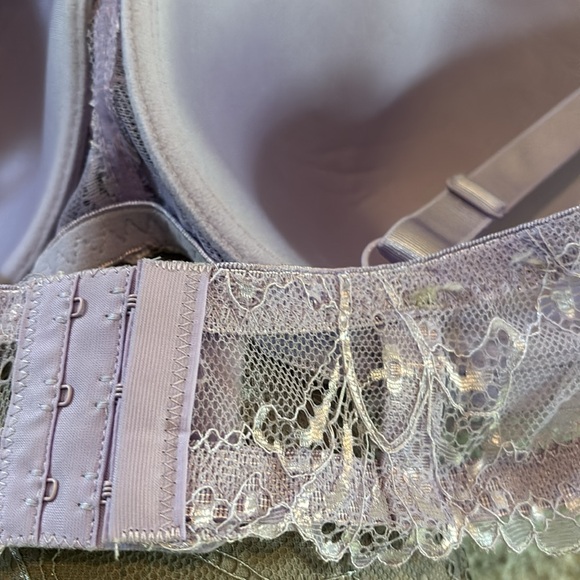 PLUS lingerie. PURE BEAUTY one lilac & one a medium grey 44DD BEAUTIFUL LACE💗💗 - Picture 3 of 7
